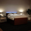 vidaXL rózsaszín bársony rugós ágy matraccal 120 x 200 cm