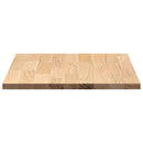 vidaXL konyhai munkalap 80x63,5x2,7 cm tömör fa tölgyfa téglalap alakú