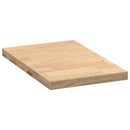 vidaXL konyhai munkalap 40x63,5x4 cm tömör fa tölgyfa téglalap alakú