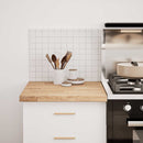 vidaXL konyhai munkalap 60x63,5x4 cm tömör fa tölgyfa téglalap alakú