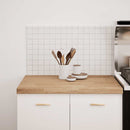 vidaXL konyhai munkalap 80x63,5x4 cm tömör fa tölgyfa téglalap alakú