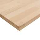 vidaXL konyhai munkalap 80x63,5x4 cm tömör fa tölgyfa téglalap alakú