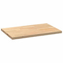 vidaXL konyhai munkalap 100x63,5x4 cm tömör fa tölgyfa téglalap alakú
