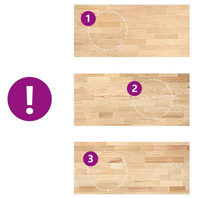 vidaXL konyhai munkalap 140x63,5x4 cm tömör fa tölgyfa téglalap alakú