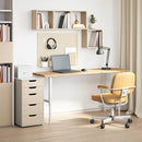 vidaXL tömör tölgyfa téglalap alakú asztallap kezeletlen 160x50x2,5 cm