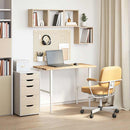 vidaXL tömör tölgyfa téglalap alakú asztallap kezeletlen 100x60x2,5 cm