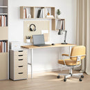 vidaXL tömör tölgyfa téglalap alakú asztallap kezeletlen 140x60x2,5 cm