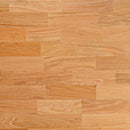 vidaXL íróasztal világosbarna tömör fa tölgyfa téglalap alakú