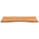 vidaXL világosbarna tömör fa tölgyfa téglalap alakú íróasztallap