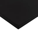 vidaXL sötétbarna tömör fa tölgyfa téglalap alakú íróasztallap