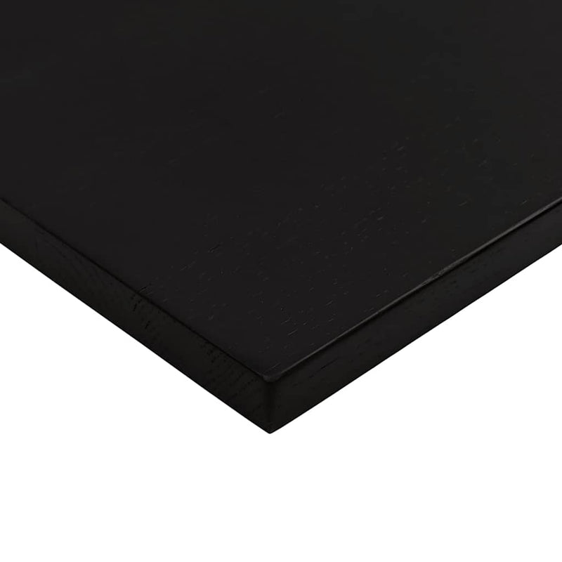 vidaXL sötétbarna tömör fa tölgyfa téglalap alakú íróasztallap