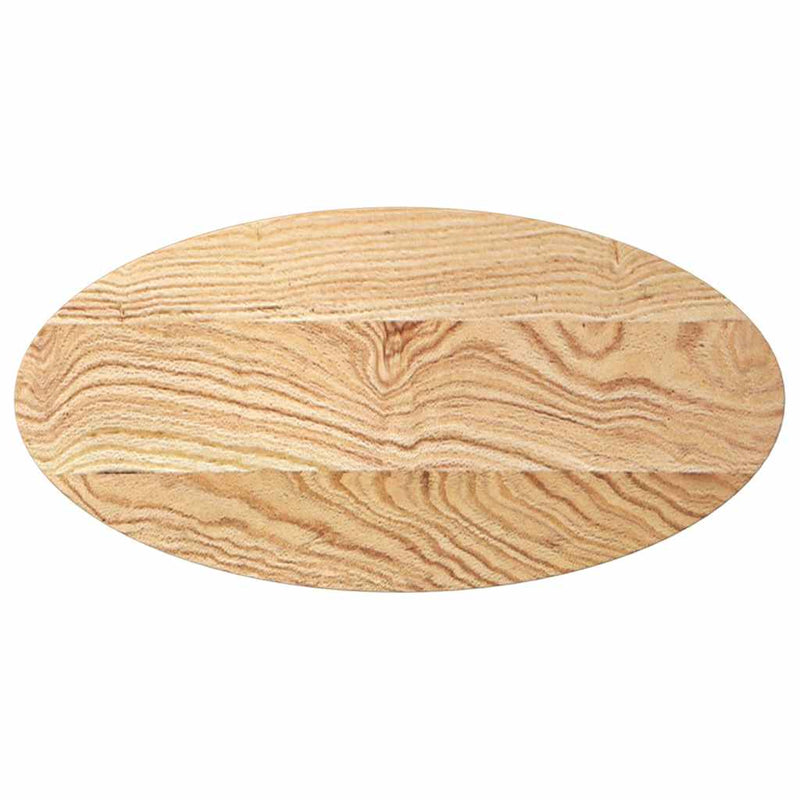 vidaXL tömör akácfa ovális alakú asztallap 80 x 40 x 2 cm