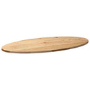 vidaXL tömör akácfa ovális alakú asztallap 100 x 50 x 2 cm