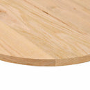 vidaXL tömör akácfa ovális alakú asztallap 100 x 50 x 2 cm