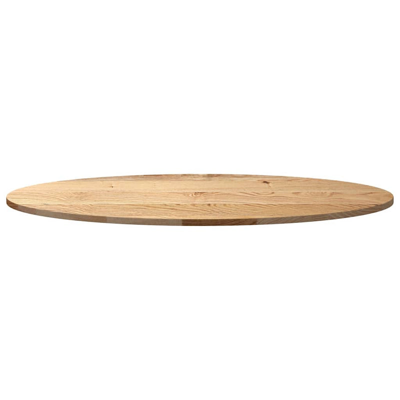 vidaXL tömör akácfa ovális alakú asztallap 120 x 60 x 2 cm