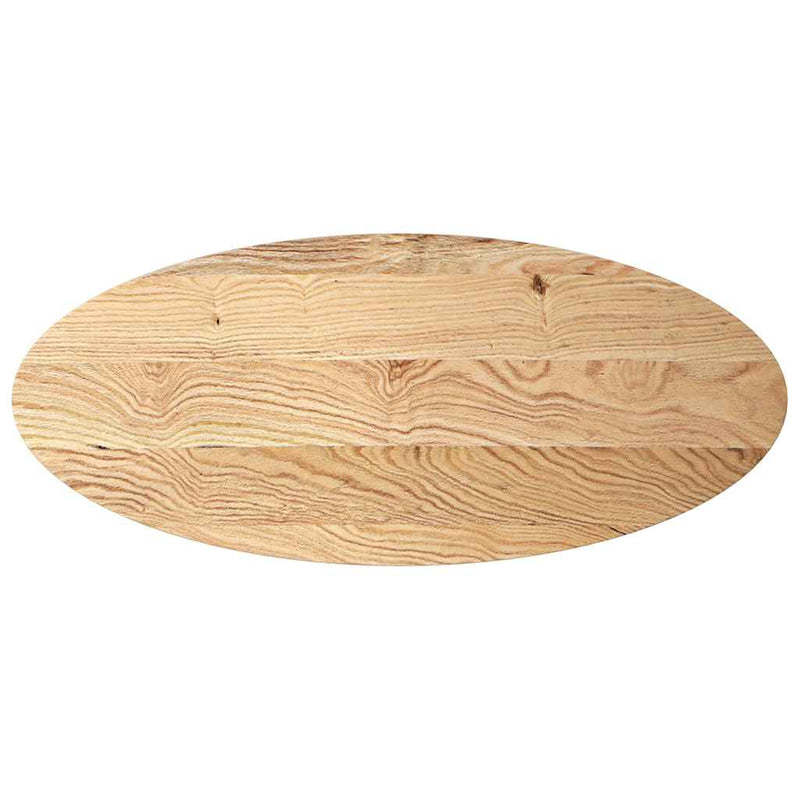 vidaXL tömör akácfa ovális alakú asztallap 140 x 60 x 2 cm