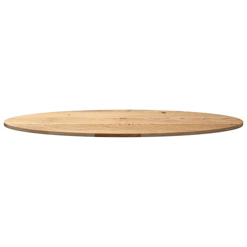 vidaXL tömör akácfa ovális alakú asztallap 140 x 60 x 2 cm