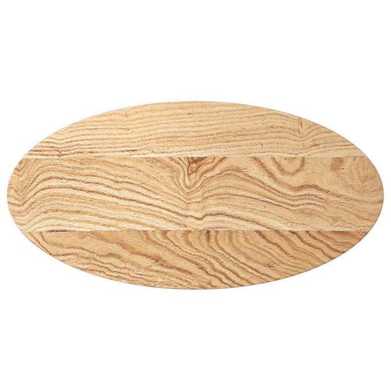 vidaXL tömör akácfa ovális alakú asztallap 80 x 40 x 4 cm