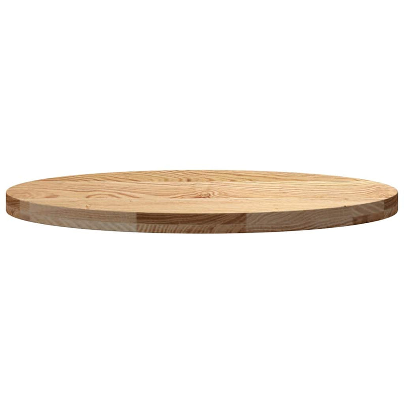 vidaXL tömör akácfa ovális alakú asztallap 80 x 40 x 4 cm