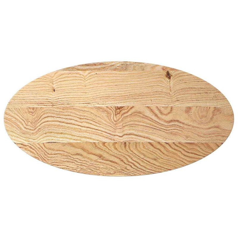 vidaXL tömör akácfa ovális alakú asztallap 100 x 50 x 4 cm