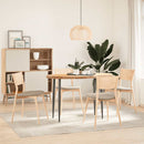 vidaXL tömör akácfa ovális alakú asztallap 120 x 60 x 4 cm