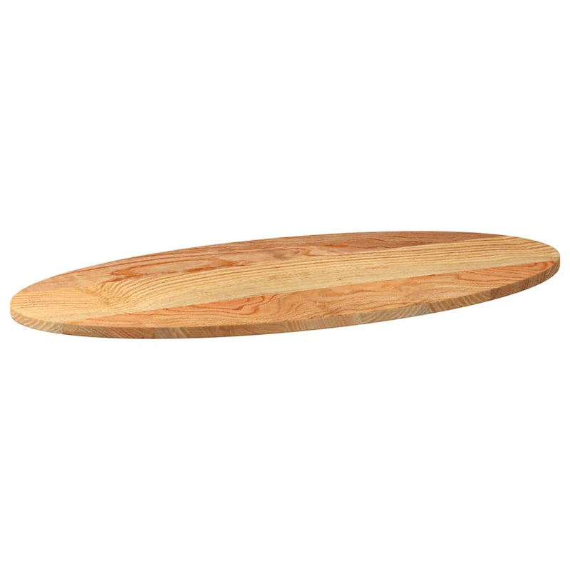 vidaXL világosbarna tömör akácfa ovális alakú asztallap 100x50x2 cm