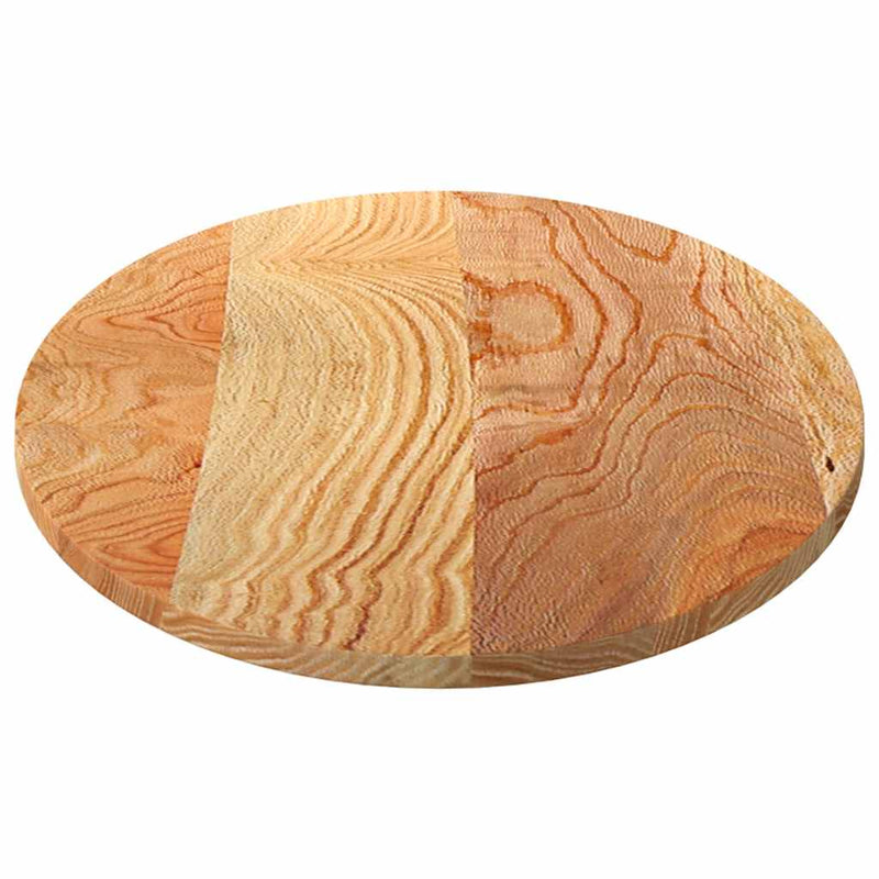 vidaXL világosbarna tömör akácfa ovális alakú asztallap 120x60x2 cm