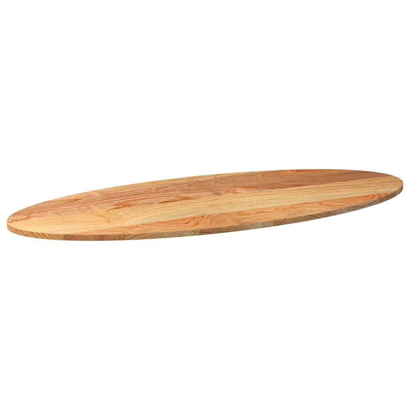 vidaXL világosbarna tömör akácfa ovális alakú asztallap 140x60x2 cm