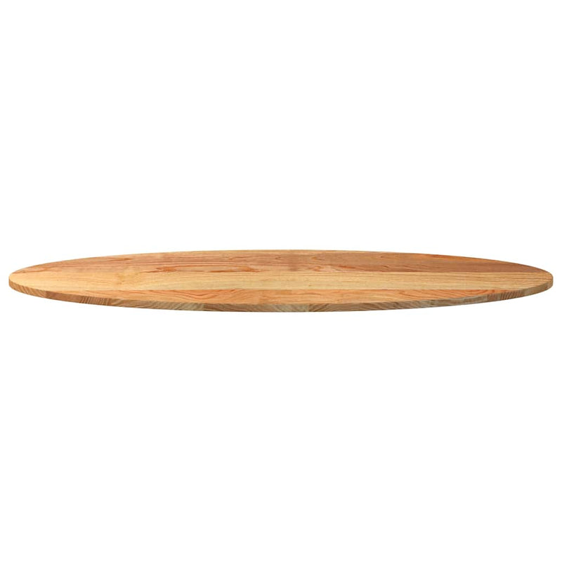 vidaXL világosbarna tömör akácfa ovális alakú asztallap 140x60x2 cm