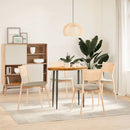 vidaXL világosbarna tömör akácfa ovális alakú asztallap 80 x 40 x 4 cm