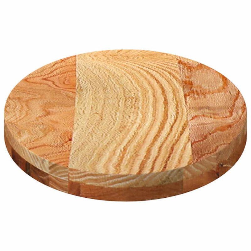 vidaXL világosbarna tömör akácfa ovális alakú asztallap 80 x 40 x 4 cm