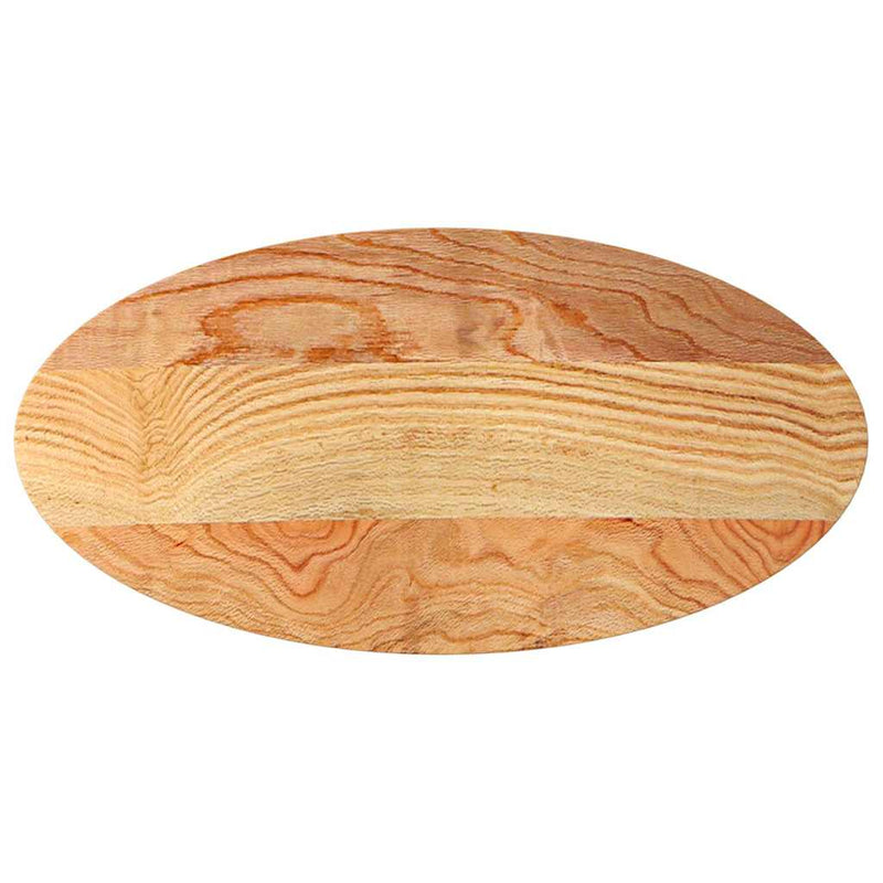 vidaXL világosbarna tömör akácfa ovális alakú asztallap 100x50x4 cm