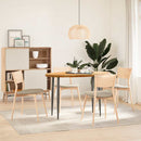 vidaXL világosbarna tömör akácfa ovális alakú asztallap 120x60x4 cm