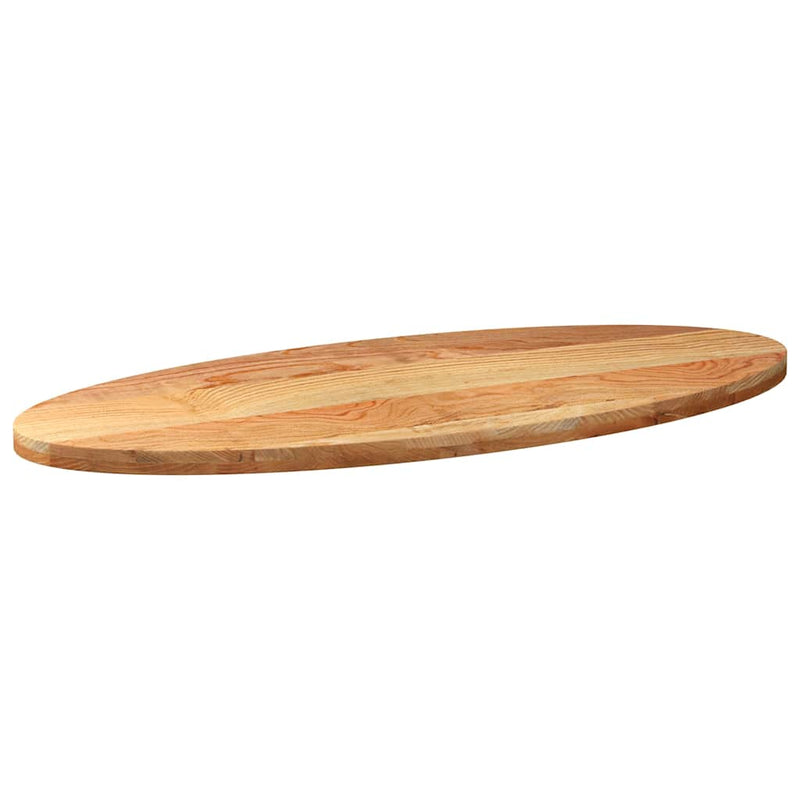 vidaXL világosbarna tömör akácfa ovális alakú asztallap 140x60x4 cm