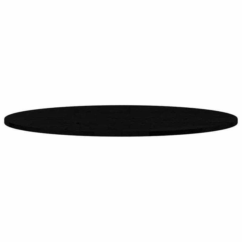 vidaXL sötétbarna tömör akácfa ovális alakú asztallap 100 x 50 x 2 cm