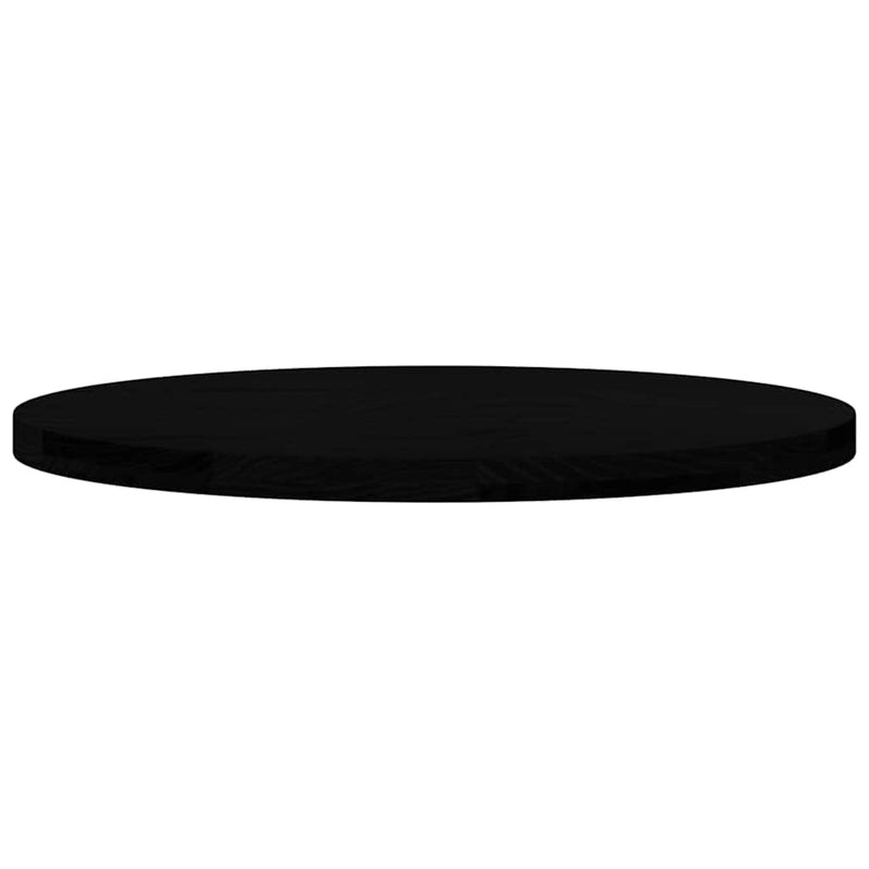 vidaXL sötétbarna tömör akácfa ovális alakú asztallap 80 x 40 x 4 cm