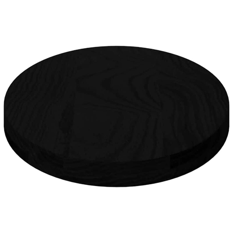 vidaXL sötétbarna tömör akácfa ovális alakú asztallap 80 x 40 x 4 cm