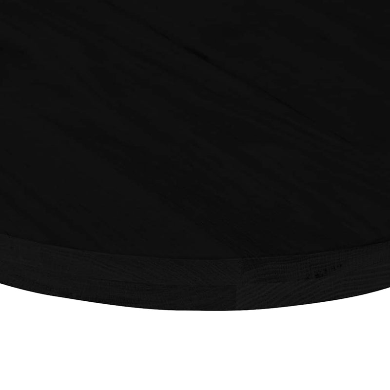 vidaXL sötétbarna tömör akácfa ovális alakú asztallap 80 x 40 x 4 cm