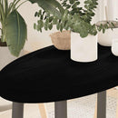 vidaXL sötétbarna tömör akácfa ovális alakú asztallap 80 x 40 x 4 cm