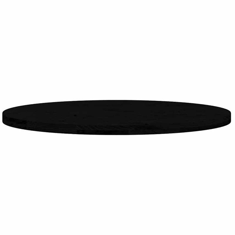 vidaXL sötétbarna tömör akácfa ovális alakú asztallap 100 x 50 x 4 cm