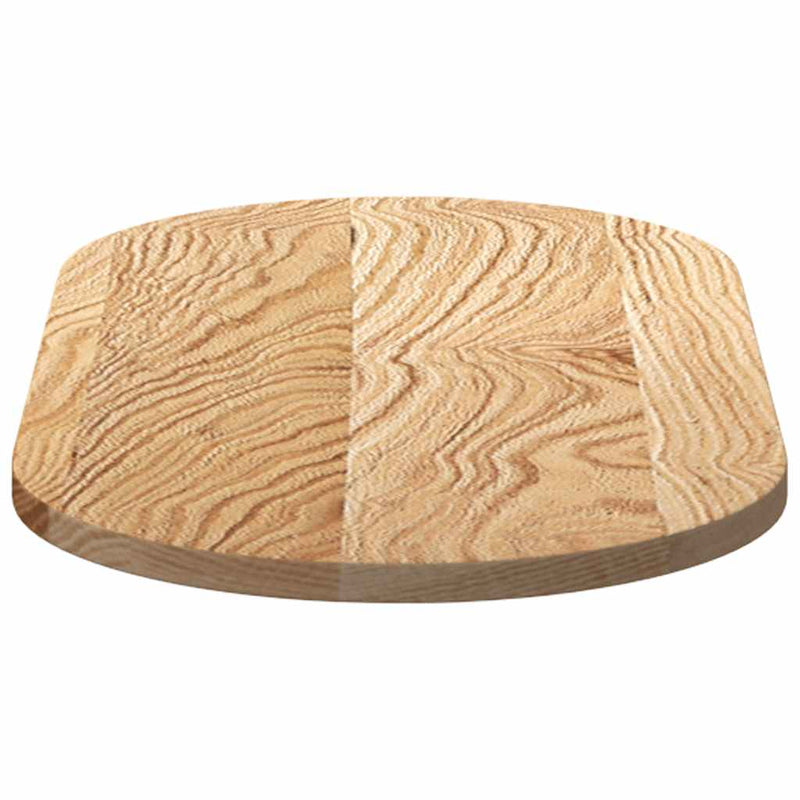 vidaXL tömör akácfa ovális alakú asztallap 80 x 40 x 2 cm