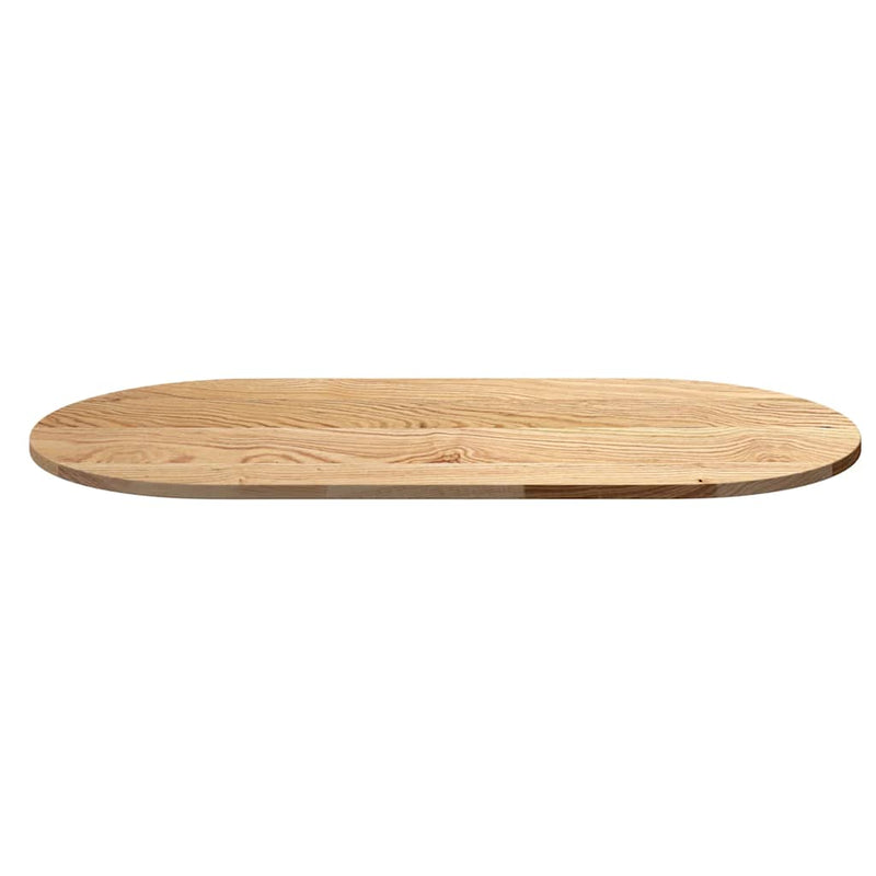 vidaXL tömör akácfa ovális alakú asztallap 120 x 60 x 2 cm