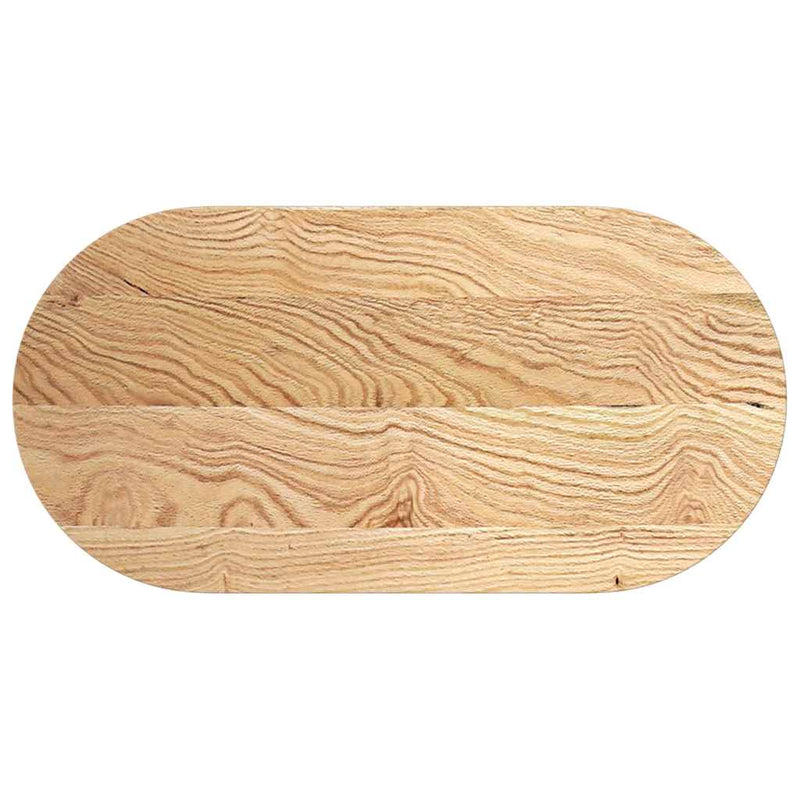 vidaXL tömör akácfa ovális alakú asztallap 100 x 50 x 4 cm