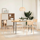 vidaXL tömör akácfa ovális alakú asztallap 140 x 60 x 4 cm