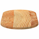 vidaXL világosbarna tömör akácfa ovális alakú asztallap 80 x 40 x 2 cm