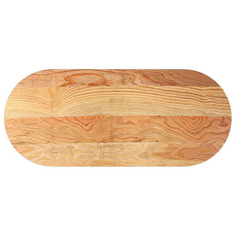 vidaXL világosbarna tömör akácfa ovális alakú asztallap 140x60x2 cm