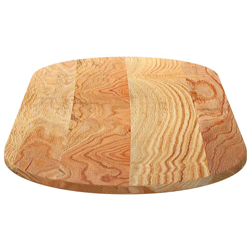 vidaXL világosbarna tömör akácfa ovális alakú asztallap 140x60x2 cm