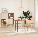 vidaXL világosbarna tömör akácfa ovális alakú asztallap 100x50x4 cm