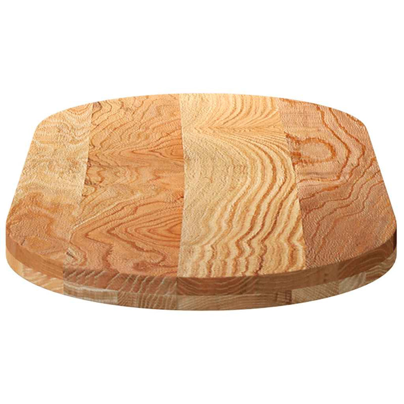 vidaXL világosbarna tömör akácfa ovális alakú asztallap 100x50x4 cm