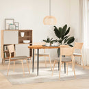 vidaXL világosbarna tömör akácfa ovális alakú asztallap 120x60x4 cm